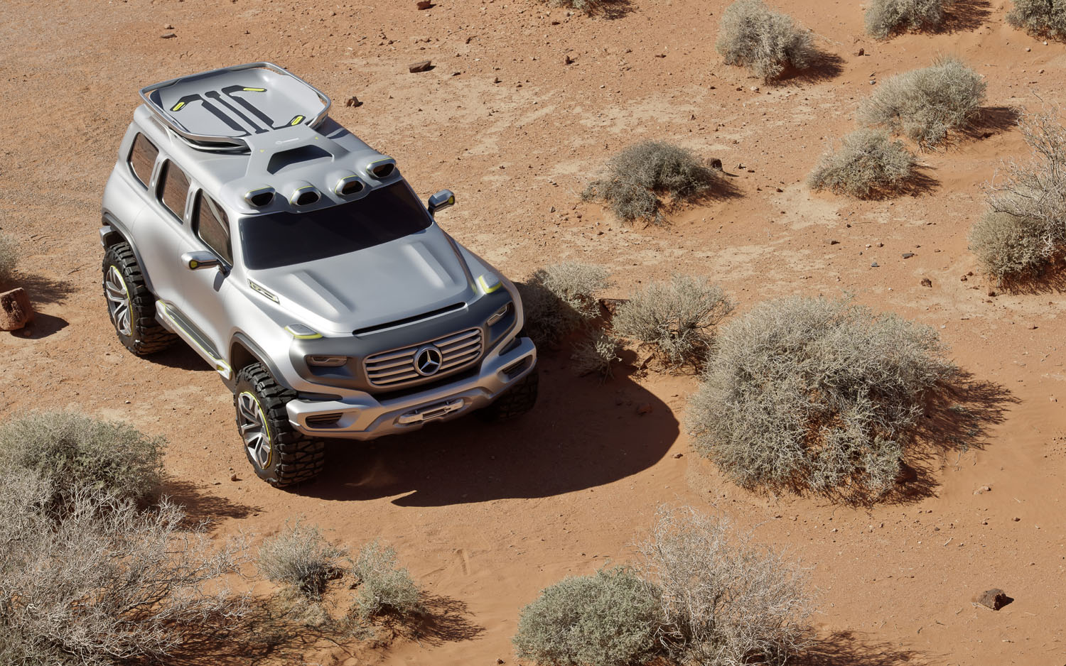 Новый зверь Ener-G-Force от компании Mercedes-Benz