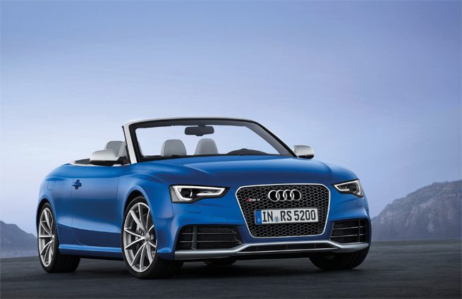 Новый Audi RS5 кабриолет 2013 года