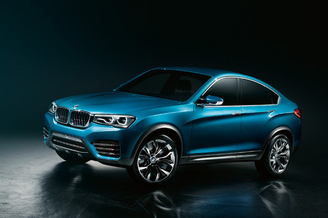 BMW X4 Coupe Concept показали в Шанхае