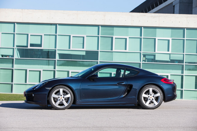 Тест драйв нового Porsche Cayman 2013 года