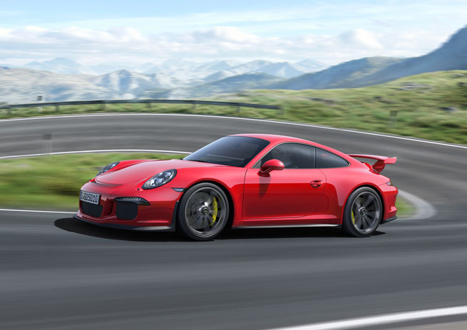 Показан новый Porsche 911 GT3 2013 года