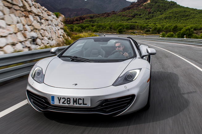 Новый McLaren MP4-12C Spider 2013 года