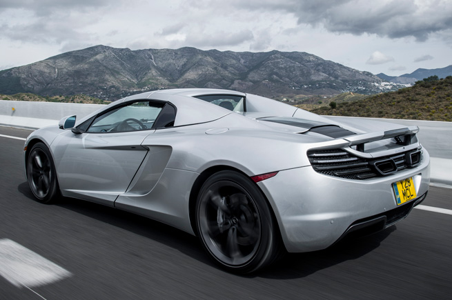 Новый McLaren MP4-12C Spider 2013 года