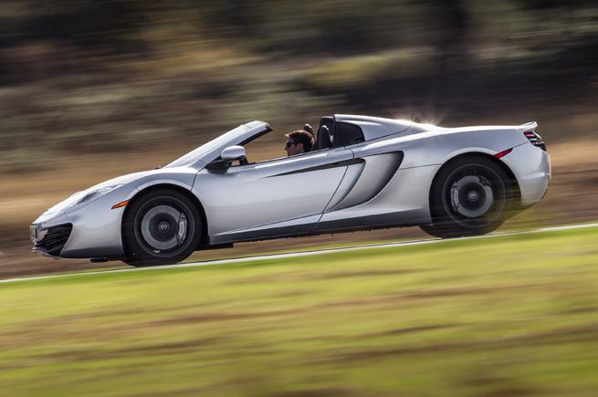 Новый McLaren MP4-12C Spider 2013 года