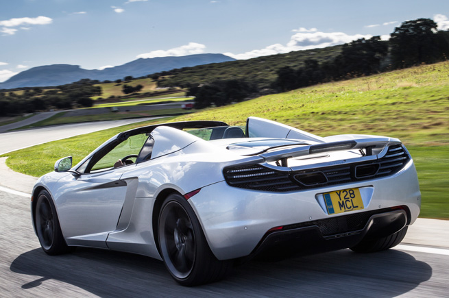 Новый McLaren MP4-12C Spider 2013 года